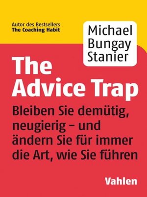cover image of The Advice Trap